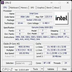 【値下げ26000円】Intel i9 12900K ES 16コア(8+8) /24スレッド 1.2GHz (TB 4.0GHz) LGA1700の画像