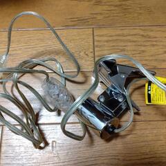 クリスマス飾りや店頭照明にどうぞ クリップ照明