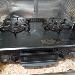 ガスコンロ　rinnai kg34bk