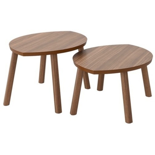 IKEA ネストテーブル2点セット