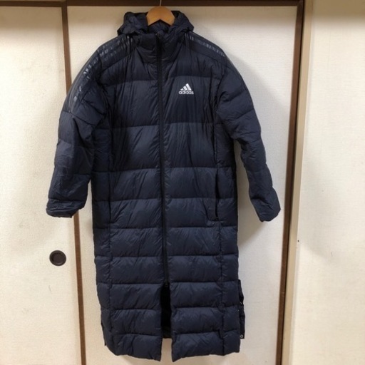 adidas ロングダウンジャケット
