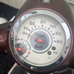 ホンダ　ジョルノ　AF70 インジェクション　8369キロ　原付　スクーターの画像
