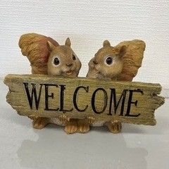 ガーデニングオブジェ　ウェルカムリス