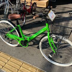 リサイクルショップどりーむ荒田店No.453　自転車　6段ギア付...