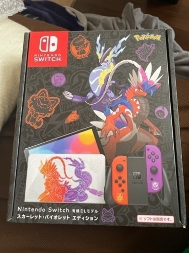 Switch 本体 有機EL ポケモンスカーレット バイオレットエディション