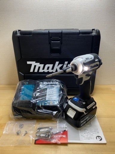 中古 マキタ TD171D 18V インパクトドライバ　白　セット