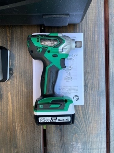 中古 マキタ　MTD002D 18V インパクトドライバ　フルセット