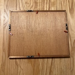 額縁 茶色の画像