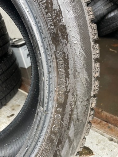 215/55R18    バリ山　　2019年製　　4セット