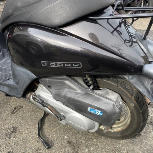HONDA トゥデイ　AF67 黒色　4サイクル　原付メットインスクーター　50cc 福岡市南区