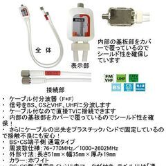 4140-P BS・CSライン電通型ケーブル付 アンテナ分波器 ...