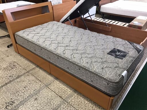 【愛品館八千代店】サータ　シングルベッド　ペディック73F1-Pマットレス