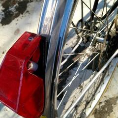 レトロな自転車の画像
