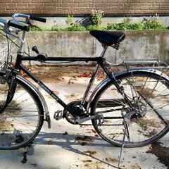 レトロな自転車の画像