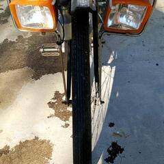 レトロな自転車の画像