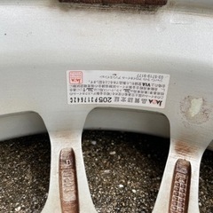 【アルミ製】スズキ　ステージア　155/65/13R ホイール4本の画像