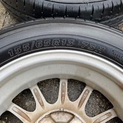 【アルミ製】スズキ　ステージア　155/65/13R ホイール4本の画像