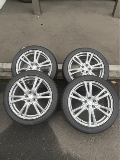 225/45R18 スタッドレスタイヤ　アルミホイール付