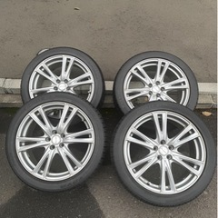 225/45R18 スタッドレスタイヤ　アルミホイール付