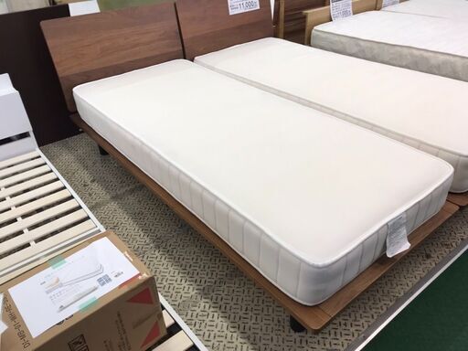 【愛品館八千代店】無印良品　スモールシングルベット