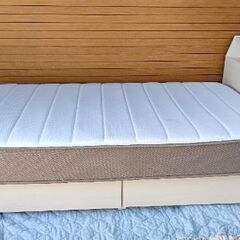 ニトリ 引出し収納付きベット セミダブルサイズ 