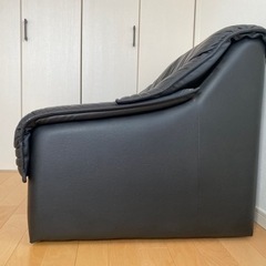 本日限定価格【美品】本革ソファ　　高級感の画像