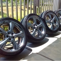 希少18in WORKグッカーズメッキ仕様 18インチ×8J