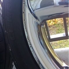 希少18in WORKグッカーズメッキ仕様 18インチ×8Jの画像