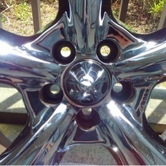 希少18in WORKグッカーズメッキ仕様 18インチ×8Jの画像