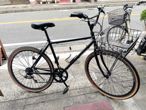 防犯登録/赤色TS保険/消費税全部込々★★通勤・通学・街乗りに‼26インチ・クロスバイクルック車