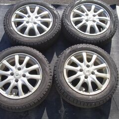 スタッドレスタイヤアルミホイール付き155/65R14　PIRELLI
