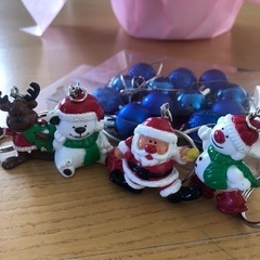 ★お取引決定★差し上げます♪Xmasオーナメント＆キーホルダーsetの画像