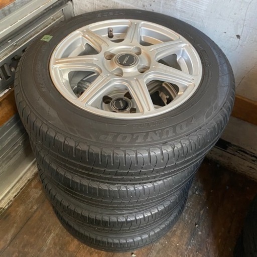 165/70r14 夏タイヤホイールセット 4本