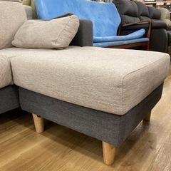 取りに来れる方限定！オットマン付き 3人掛けソファです！！