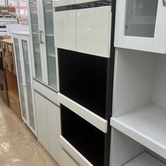 2面レンジボード キッチン収納 ラック 幅 60cm  No.2236● ※現金、クレジット、スマホ決済対応※