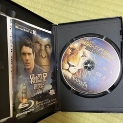 チャーリーとチョコレート工場＋ナルニア国物語のDVDの画像