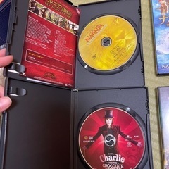 チャーリーとチョコレート工場＋ナルニア国物語のDVDの画像