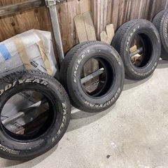 ワ）Goodyear EAGLE #1 NASCAR グッドイヤーイーグル ナンバーワン ナスカー 195/80R15 107/105L LT 4本セット ホワイトレター
