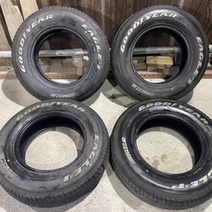 ワ）Goodyear EAGLE #1 NASCAR グッドイヤーイーグル ナンバーワン ナスカー 195/80R15 107/105L LT 4本セット ホワイトレター
