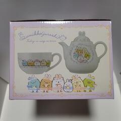 すみっコぐらし  ティーポット＆カップセット (新品未使用)の画像