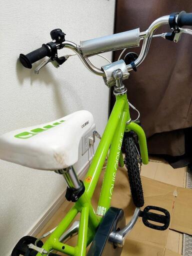 取り引き中】ルイガノJ16 自転車 子供用 補助輪・ヘルメット付き