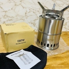 【早い者勝ち】ウッドバーニングストーブ  キャンプ 登山 釣り ...