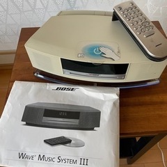 BOSEのCDプレーヤー　ラジオ付き