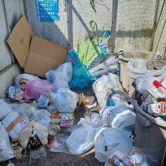 マンション・アパートのゴミ置き場等　共用部の清掃　
