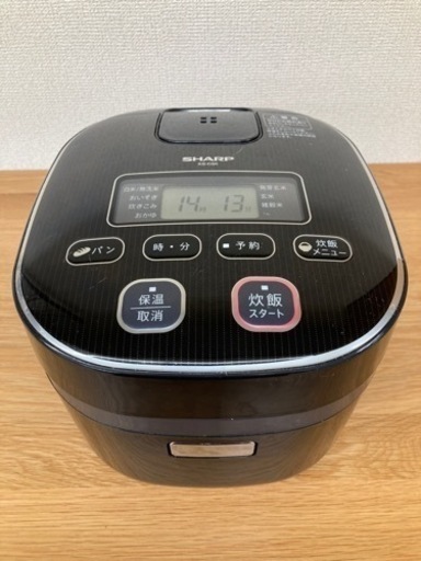 HJ22【中古品】炊飯器 SHARP KS-C5K 17年製 3合炊き