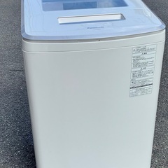 【RKGSE-876】特価！Panasonic/全自動洗濯機/8kg/NA-SJFA803/中古品/2018年製/当社より近隣地域無料配達
