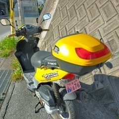 値下げ　キムコ125cc スクーター　エンジン始動可の画像