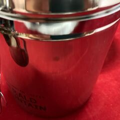 未使用保管品　ステンレス　キッチンキャニスター　ストッカー　保存容器の画像