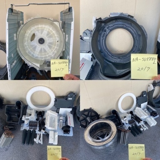 洗剤自動投入搭載！完全分解洗浄！送料設置無料！　Panasonic NA-SVX880L ドラム式洗濯機