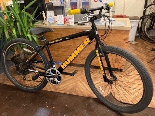 【HUMMER AL-2918er-AE】18段変速　29インチマウンテンバイク　ブラック